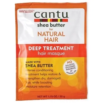 Vlasová regenerace Cantu Shea Butter Deep Treatment 50 g maska na vlasy