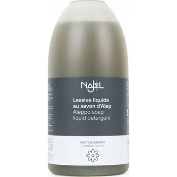Prací gel NAJEL Tekutý prací prostředek Aleppo, přírodní, univerzální, s vůní jasmínu, 2 l