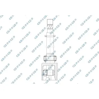 Hřídel nápravy Sada kloubů, hnací hřídel GSP 641142