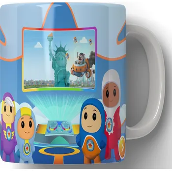 Keramický hrnek 330 ml Pohádky Hry Filmy Seriály