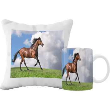 SADA HRNEK A POLŠTÁŘ KONĚ ZVÍŘATA NÁPAD NA DÁREK SKVĚLÁ GRAFIKA