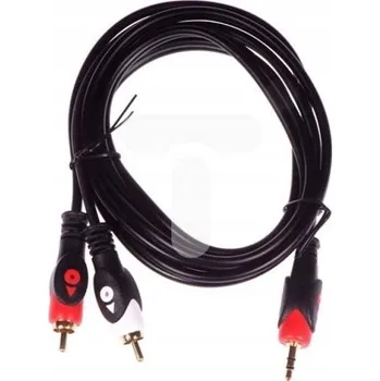 Audio kabel Audio kabel Libox minijack 3,5 mm - 2x RCA 3 m