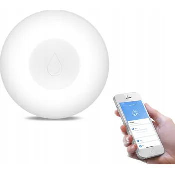 Zabezpečovací technika ZigBee TUYA SENZOR ZAPLAVENÍ / ÚNIKU VODY MOES