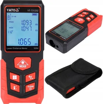 Měřící laser Laserový dálkoměr do interiéru Yato 61-100 m