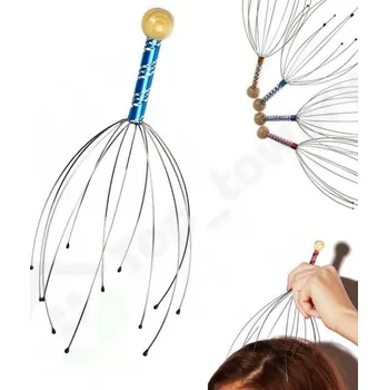 Masážní přístroj Ájurvédský masážní přístroj pro relaxační masáž pokožky hlavy