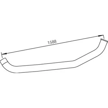 Výfuková trubka Výfuková trubka DINEX DIN47610