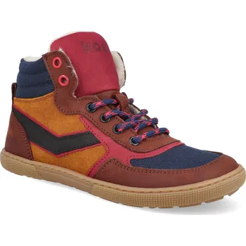 Dívčí zimní obuv Barefoot zimní boty Koel - Danish Nappa hnědé Velikost: 39