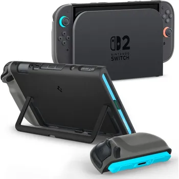 Náhradní kryt pro mobilní telefon Kryt Spigen Nano Pop Nintendo Switch 2 Black Sesame