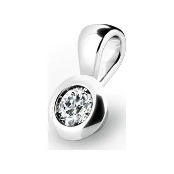 Přívěsek Přívěsek AU 585/1000 přírodní diamanty 0,082 ct G/Si 0,35 gr G10826B05