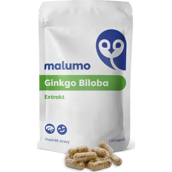 Přírodní produkt Ginkgo Biloba Extrakt | Malumo Počet kapslí: 30ks