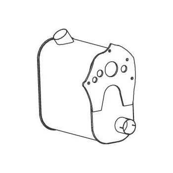 Tlumič výfuku Střední tlumič výfuku DINEX DIN49385