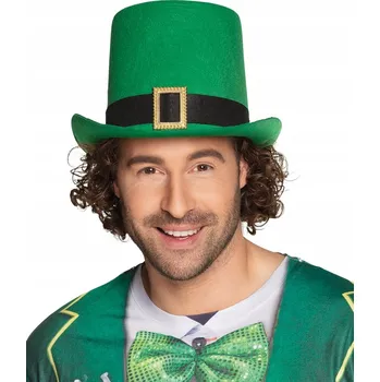 Karnevalový doplněk BOLAND KLOBOUK SKŘÍTEK LEPRECHAUN ZELENÝ DEN SV. PATRIKA KARNEVAL ZÁBAVA