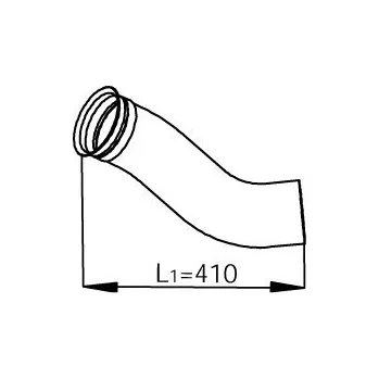 Výfuková trubka Výfuková trubka DINEX DIN81132