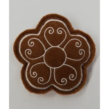 Vánoční dekorace Vánoční dekorace - perníček kytička č.3