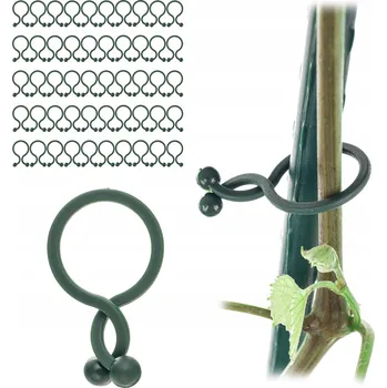 Obraz Klips na rostliny zelený 50 ks