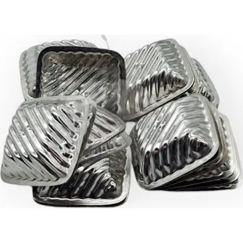 Forma na pečení KHB Vyklápěcí formička - čtvereček proužek 30ks