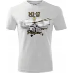 Tričko STRIKER Helikopter MI-17 Barva: bílá, Velikost: S