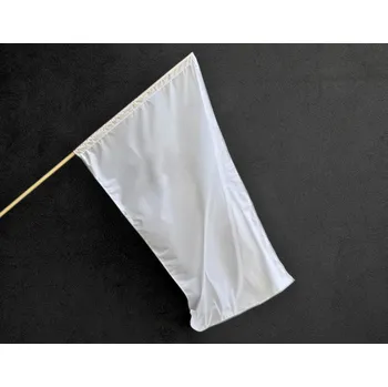 Vlajka Tištěná venkovní vlajka bílá Alerion