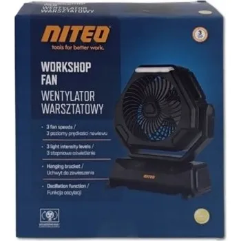 Domácí ventilátor Stolní ventilátor Niteo AD-100158 černý