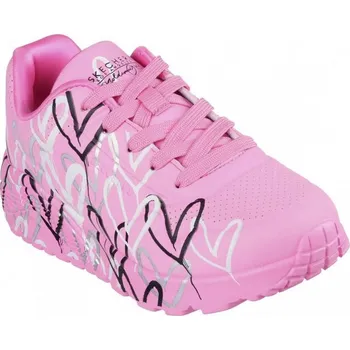 Chlapecké tenisky Boty Skechers x JGoldcrown Uno Lite - Metallic Love Jr 314067L-HPMT EU 36,5
