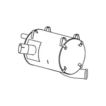 Tlumič výfuku Zadní tlumič výfuku DINEX DIN51338
