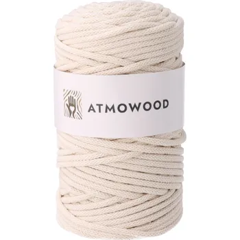 Příze příze 5 mm - přírodní