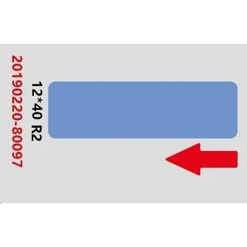 Tiskárna Niimbot štítky RP 12x40mm 155ks Blue pro D11 a D110