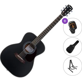 Akustická kytara Pasadena PG-200 SET Black Akustická kytara Jumbo