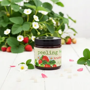 Tělový peeling Peeling jahoda 250ml Mydliszka
