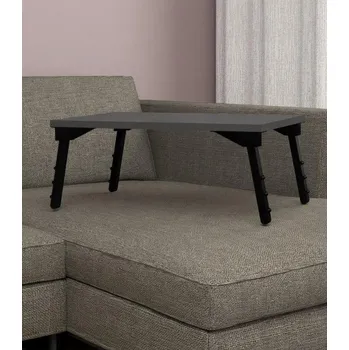 Konferenční stolek VerDesign DUNN skládací stolek na laptop, antracit