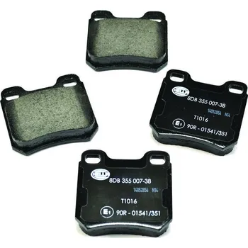 Brzdová destička Sada brzdových destiček, kotoučová brzda HELLA PAGID 8DB 355 007-381