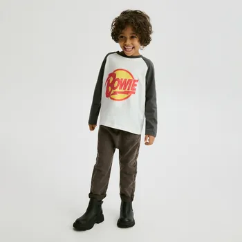 Reserved - Legíny se sepraným efektem - tmavě hnědá - 176FI-89X - 176FI-89X-80