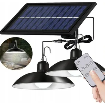 Závěsné svítidlo ELEKTROSITE SOLAR LAMP LED LIGHT 12 - bodové LED osvětlení s integrovaným LED zdrojem