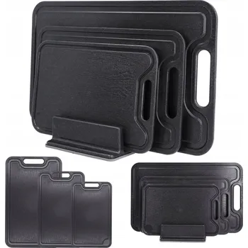 Kuchyňské prkénko Krájecí prkénko MSPrestige plastové 3 ks