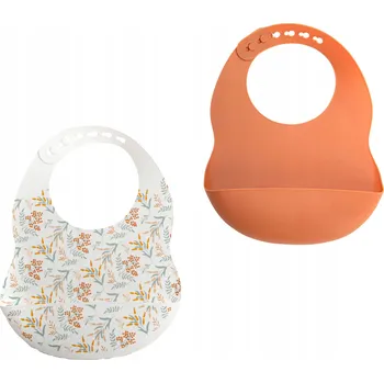 Silikonový bryndák Amadeus v odstínech hnědé a béžové