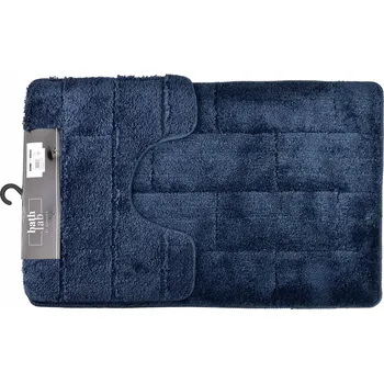 Koupelnová předložka ZAC Sada 2 koupelnových předložek 50x37/50x80cm tmavě modrá