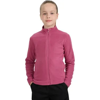 Chlapecká mikina Dívčí fleece 4F F346 tmavě fialový 4FJWAW25TFLEF346 50S 152