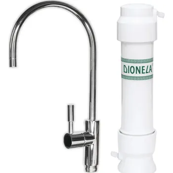 vodní filtr Aqua Aurea Dionela FDN2 + přepínač P7ak – kompletní set s externím kohoutkem Barva: Matné provedení