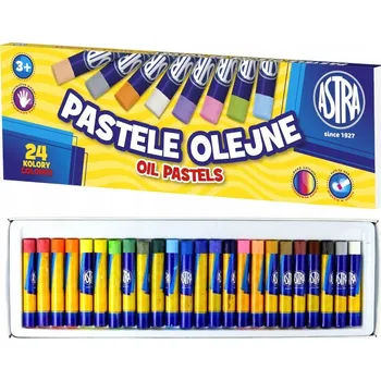Pastelka Olejové pastelky pastelky Astra barev