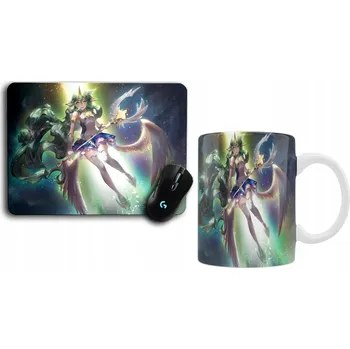 SADA HRNEK A PODLOŽKA POD MYŠ LEGUE OF LEGENDS NÁPAD NA DÁREK VZORY