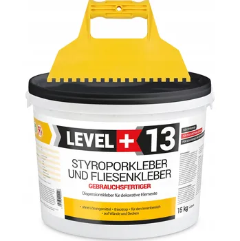 Průmyslové lepidlo Lepidlo na sádrokartonové desky a polystyren 20kg Level+13