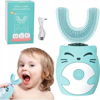 Elektrický zubní kartáček DĚTSKÝ SONICKÝ KARTÁČEK KARTÁČEK 360° DĚTSKÝ ELEKTRICKÝNEJNOVĚJŠÍ MODEL 2025 vícebarevná