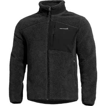 Pánská casual bunda Pentagon Pánská flísová bunda Summit Sherpa, černá