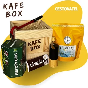 Káva Kafe BOX Cestovatel (Kávový dárek)