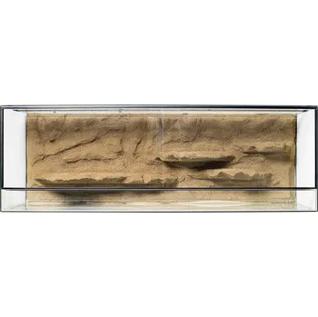 Terárium Kompletně zařízené terárium pro Agamu 100x40x50 cm Materiál terária: Sklo
