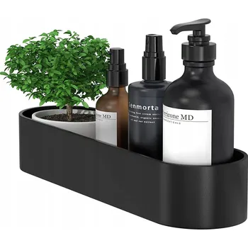 Sprchová polička bez vrtání, 30 cm