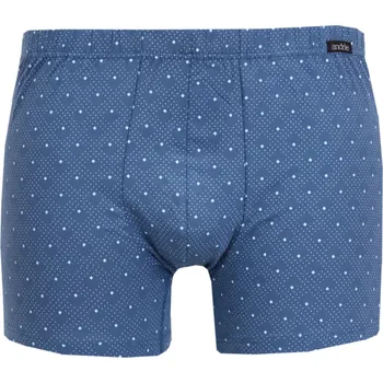 Boxerky Boxerky Andrie s mikro tečkovaným vzorem PS5946 petrol velikost L-50/52