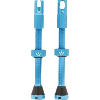 Duše na kolo PEATYS PEATY'S X CHRIS KING (MK2) TURQUOISE BEZDUŠOVÉ VENTILKY 60MM (PTV2-60-TRQ-12) Množ. Uni