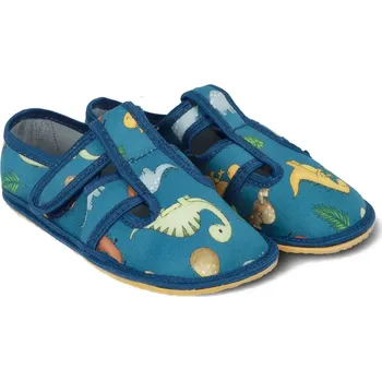 Chlapecké bačkory Crave Barefoot přezůvky Dino Velikost: 28