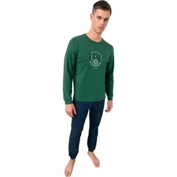 Pánské pyžamo Dvoudílné pánské pyžamo Vamp 17664 velikost XXL